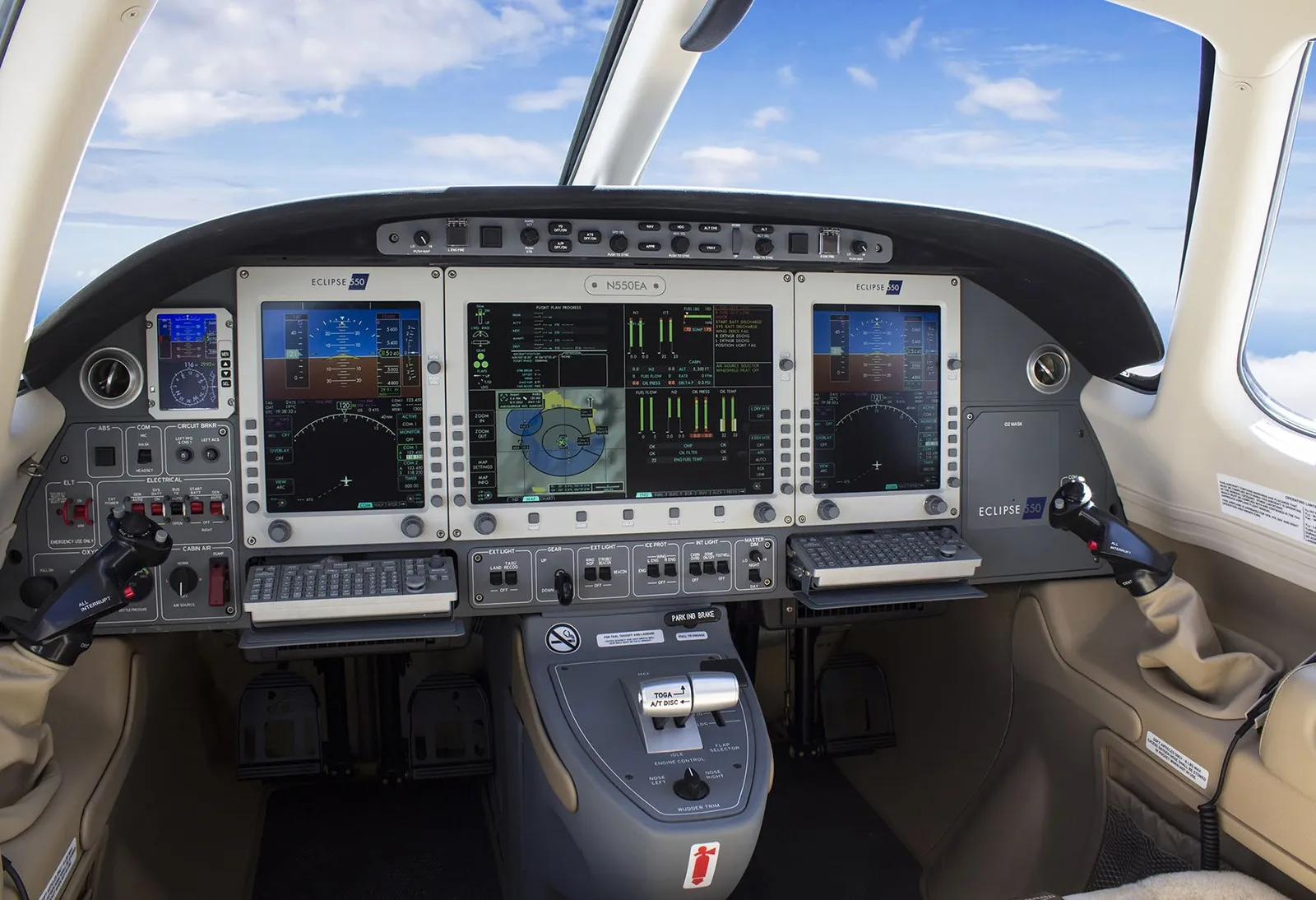 Eclipse 550 avionics