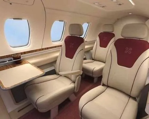 Eclipse 550 cabin